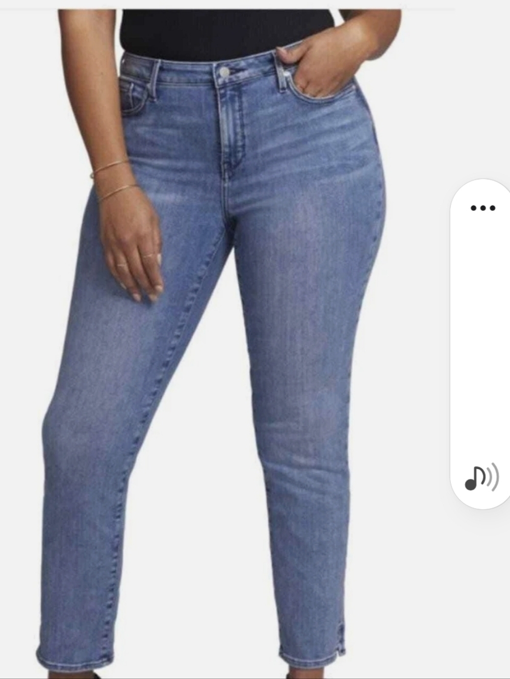 NWT NYDJ Curves 360 Slim Ankle Jeans    Size 0